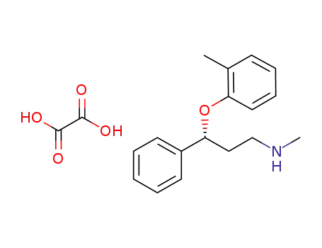 Molecular Structure of 1027094-45-6 ((R)-atomoxetine oxalate)