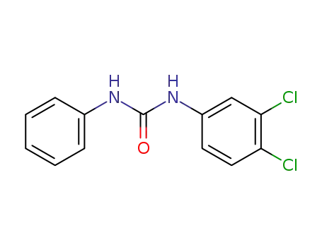 Molecular Structure of 2008-73-3 (Urea,N-(3,4-dichlorophenyl)-N'-phenyl-)