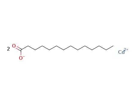 Molecular Structure of 10196-67-5 (cadmium myristate)