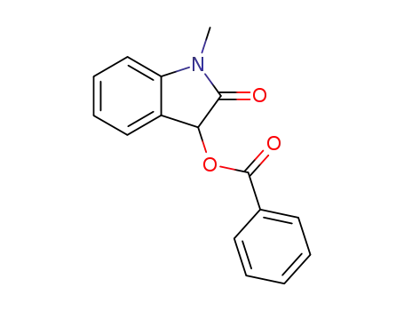 1-methyl-2-oxo-2,3-dihydro-1H-indol-3-yl benzoate