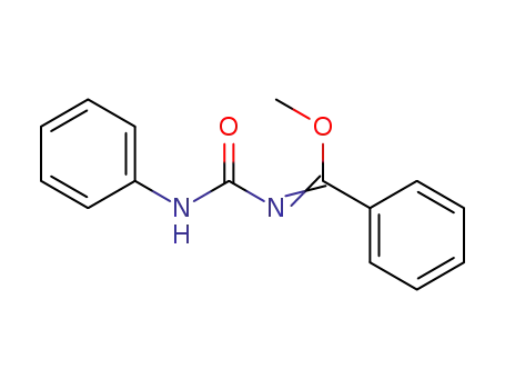 1-[1-Methoxy-1-phenyl-meth-(Z)-ylidene]-3-phenyl-urea