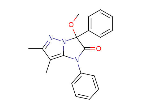 3-Methoxy-6,7-dimethyl-1,3-diphenyl-1H-imidazo[1,2-b]pyrazol-2-one