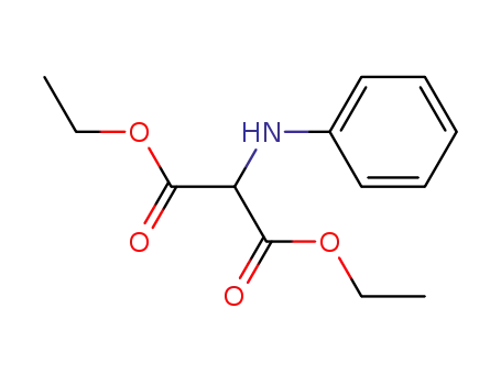 Molecular Structure of 6414-58-0 (DIETHYL 2-ANILINOMALONATE)