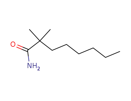 Molecular Structure of 103906-30-5 (2,2-dimethyloctanamide)