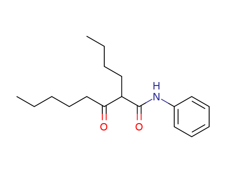 Octanamide, 2-butyl-3-oxo-N-phenyl-