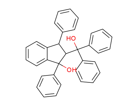 1-Hydroxy-2-(hydroxy-diphenyl-methyl)-1.3-diphenyl-indan
