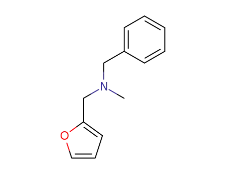 Molecular Structure of 81404-55-9 (N-methyl,N-benzyl furfurylamine)