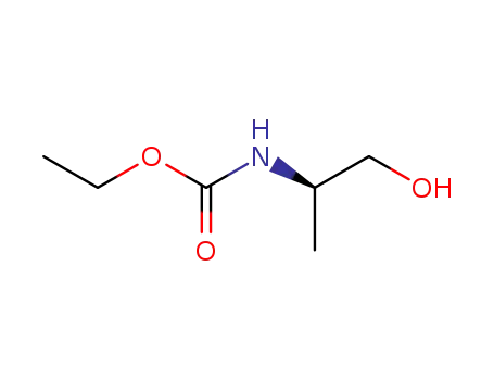 Molecular Structure of 110418-26-3 ((R)-(+)-2-<N-(ethoxycarbonyl)amino>-1-propanol)