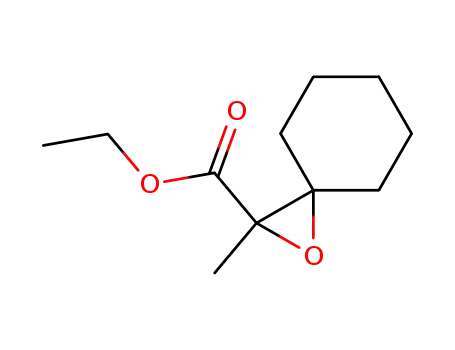 Molecular Structure of 31045-09-7 (ethyl 2-methyl-1-oxaspiro[2.5]octane-2-carboxylate)