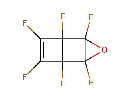 Molecular Structure of 74415-68-2 (hexafluoro-3-oxatricyclo<3.2.0.0<sup>2,4</sup>>hept-6-ene)