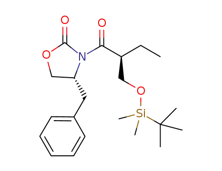 (R)-4-benzyl-3-[(S)-2-(tert-butyldimethylsilyloxymethyl)butanoyl]oxazolidin-2-one