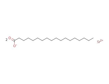 Molecular Structure of 10196-69-7 (STRONTIUM STEARATE)