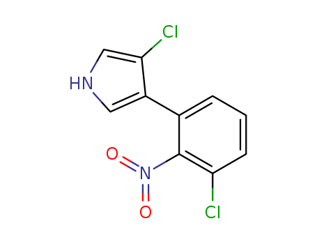1H-Pyrrole,3-chloro-4-(3-chloro-2-nitrophenyl)-