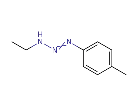 Molecular Structure of 50707-40-9 (1-ETHYL-3-P-TOLYLTRIAZENE)