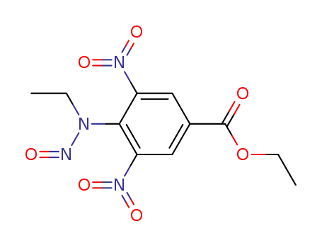 4-(ethyl-nitroso-amino)-3,5-dinitro-benzoic acid ethyl ester