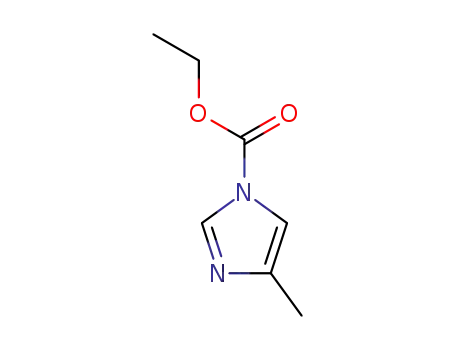 Molecular Structure of 6338-46-1 (ethyl 4-methyl-1H-imidazole-1-carboxylate)