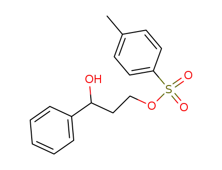 Molecular Structure of 51699-49-1 (3-hydroxy-3-phenylpropyl 4-methylbenzenesulfonate)