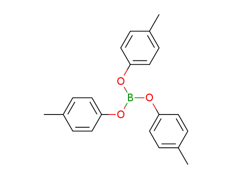 Molecular Structure of 14643-62-0 (tris(p-methylphenyl) borate)