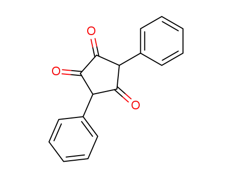 Molecular Structure of 7003-69-2 (3,5-DIPHENYLCYCLOPENTANE-1,2,4-TRIONE)