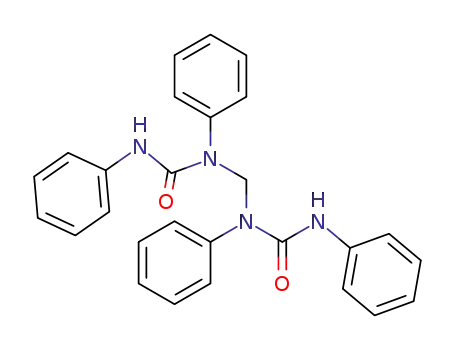 <i>N</i>,<i>N</i>',<i>N</i>'',<i>N</i>'''-tetraphenyl-<i>N</i>,<i>N</i>''-methanediyl-di-urea