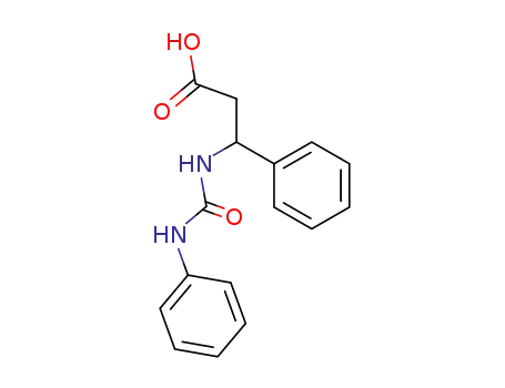 Benzenepropanoic acid, b-[[(phenylamino)carbonyl]amino]-