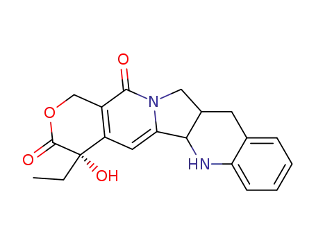 Molecular Structure of 870527-52-9 (1,2,6,7-tetrahydro-(20S)-camphthotecine)