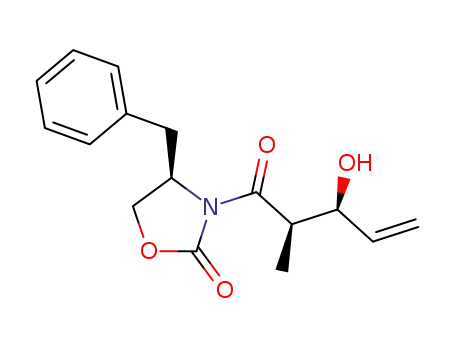 (4R,2'R,3'S)-4-benzyl-3-[3-hydroxy-2-methylpent-4-enoyl]-oxazolidin-2-one