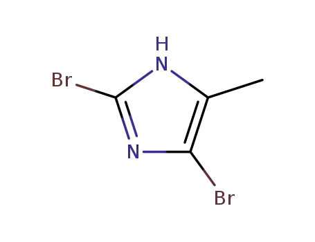 Molecular Structure of 219814-29-6 (2,5-Dibromo-4-methylimidazole)