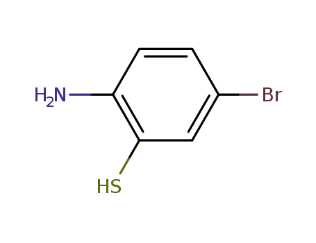 Molecular Structure of 23451-95-8 (2-Amino-5-bromobenzenethiol)