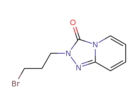 Molecular Structure of 1094305-62-0 (2-(3-BroMopropyl)-1,2,4-triazolo-pyridin-3-one)
