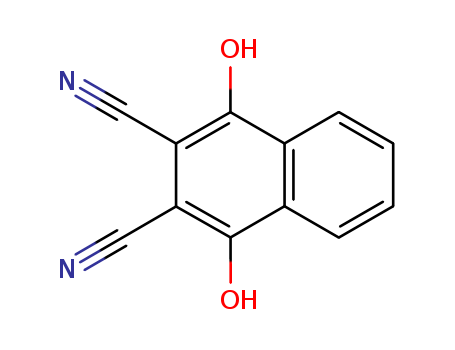 1,4-Dihydroxy-2,3-naphthalenedicarbonitrile(1018-79-7)