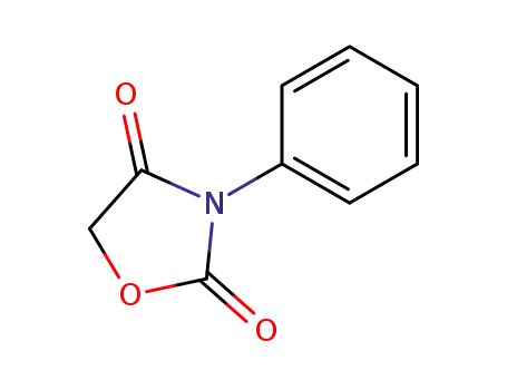 Molecular Structure of 3759-90-8 (2,4-Oxazolidinedione, 3-phenyl-)