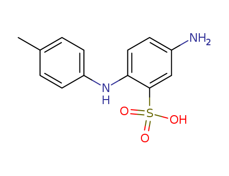 Benzenesulfonic acid, 5-amino-2-[ (4-methylphenyl)amino]-