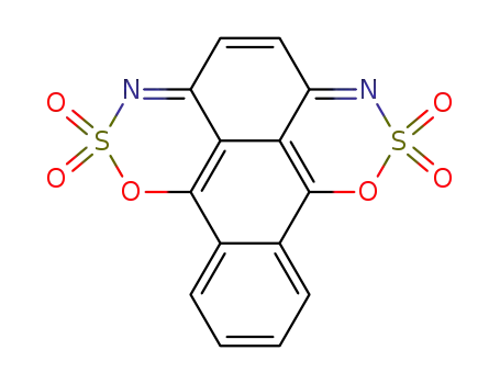 anthra[1,9-<i>de</i>;4,10-<i>d'e'</i>]bis[1,2,3]oxathiazine-2,2,7,7-tetraoxide