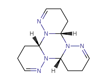 Molecular Structure of 37819-05-9 (4,4a,9,9a,14,14a-Hexahydro-3H,8H,13H-tripyridazino(1,6-a:1,6-c:1"",6""-e)(1,3,5)triazine)