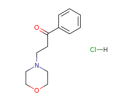1-Propanone,3-(4-morpholinyl)-1-phenyl-, hydrochloride (1:1) cas  1020-16-2