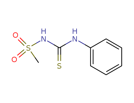 Methanesulfonamide, N-[(phenylamino)thioxomethyl]-