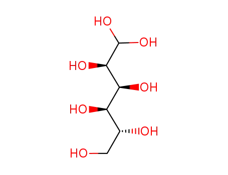 Molecular Structure of 56119-27-8 (glucose monohydrate)