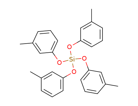 Silicic acid (H4SiO4),tetrakis(3-methylphenyl) ester