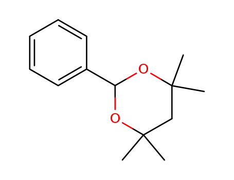 Molecular Structure of 62977-15-5 (1,3-Dioxane, 4,4,6,6-tetramethyl-2-phenyl-)