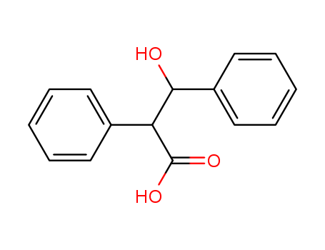 Benzenepropanoic acid, β-hydroxy-α-phenyl-