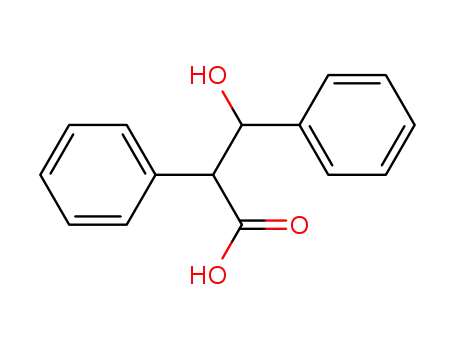 Molecular Structure of 5449-26-3 (3-hydroxy-2,3-diphenylpropionic acid)