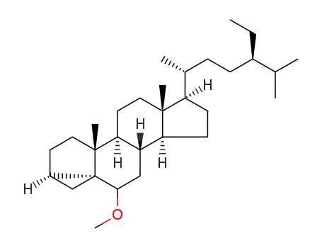 Molecular Structure of 108646-29-3 (22,23-dihydro-i-stigmasterol methyl ether)