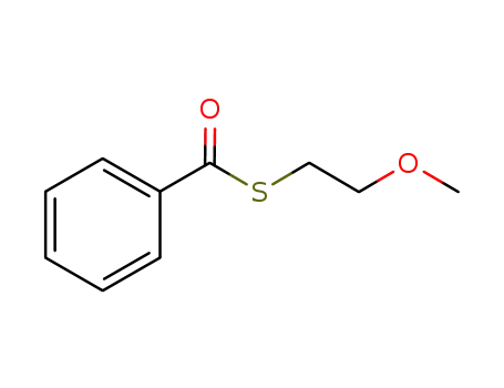 S-(2-methoxy)ethyl benzothioate