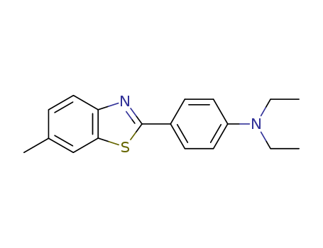 N,N-diethyl-4-(6-methyl-1,3-benzothiazol-2-yl)aniline
