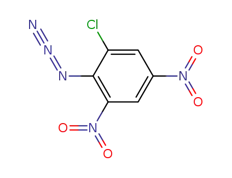 Molecular Structure of 89598-75-4 (2-chloro-4,6-dinitrophenyl azide)