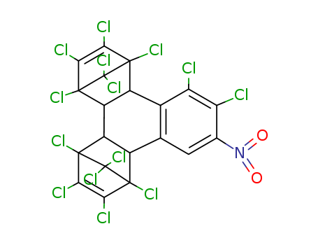 1,4:5,8-Dimethanotriphenylene,1,2,3,4,5,6,7,8,9,10,13,13,14,14-tetradecachloro-1,4,4a,4b,5,8,8a,12b-octahydro-11-nitro-