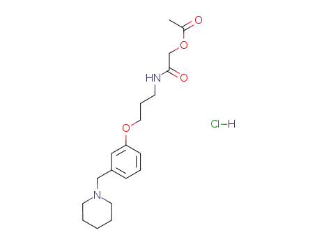 Molecular Structure of 93793-83-0 (Roxatidine acetate hydrochloride)
