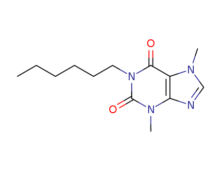 1H-Purine-2,6-dione,1-hexyl-3,7-dihydro-3,7-dimethyl-