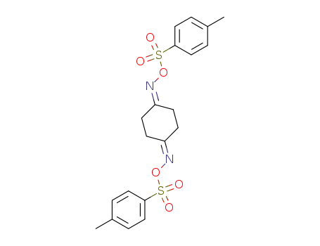 cyclohexane-1,4-dione-bis-[<i>O</i>-(toluene-4-sulfonyl)-oxime ]